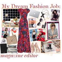 Fashion magazine editor