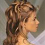 Spanish Up do Wedding Hairstyle